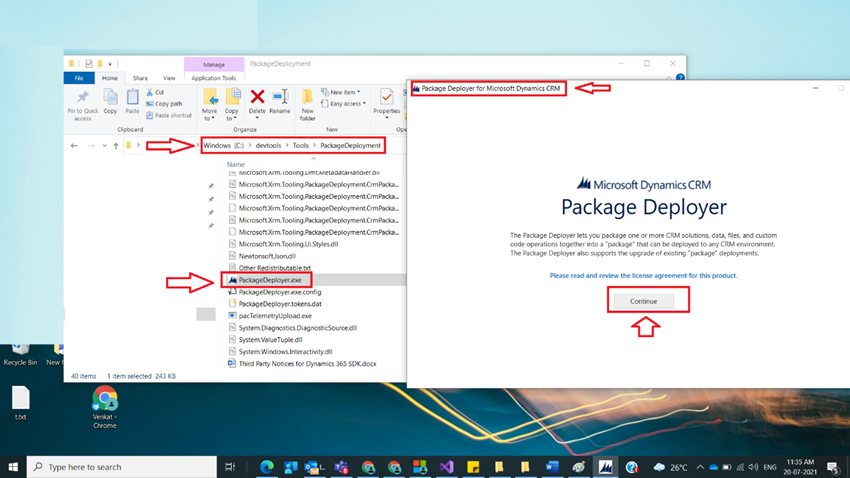 Deploy Packages using Package Deployer Tool in Dynamics 365 CRM